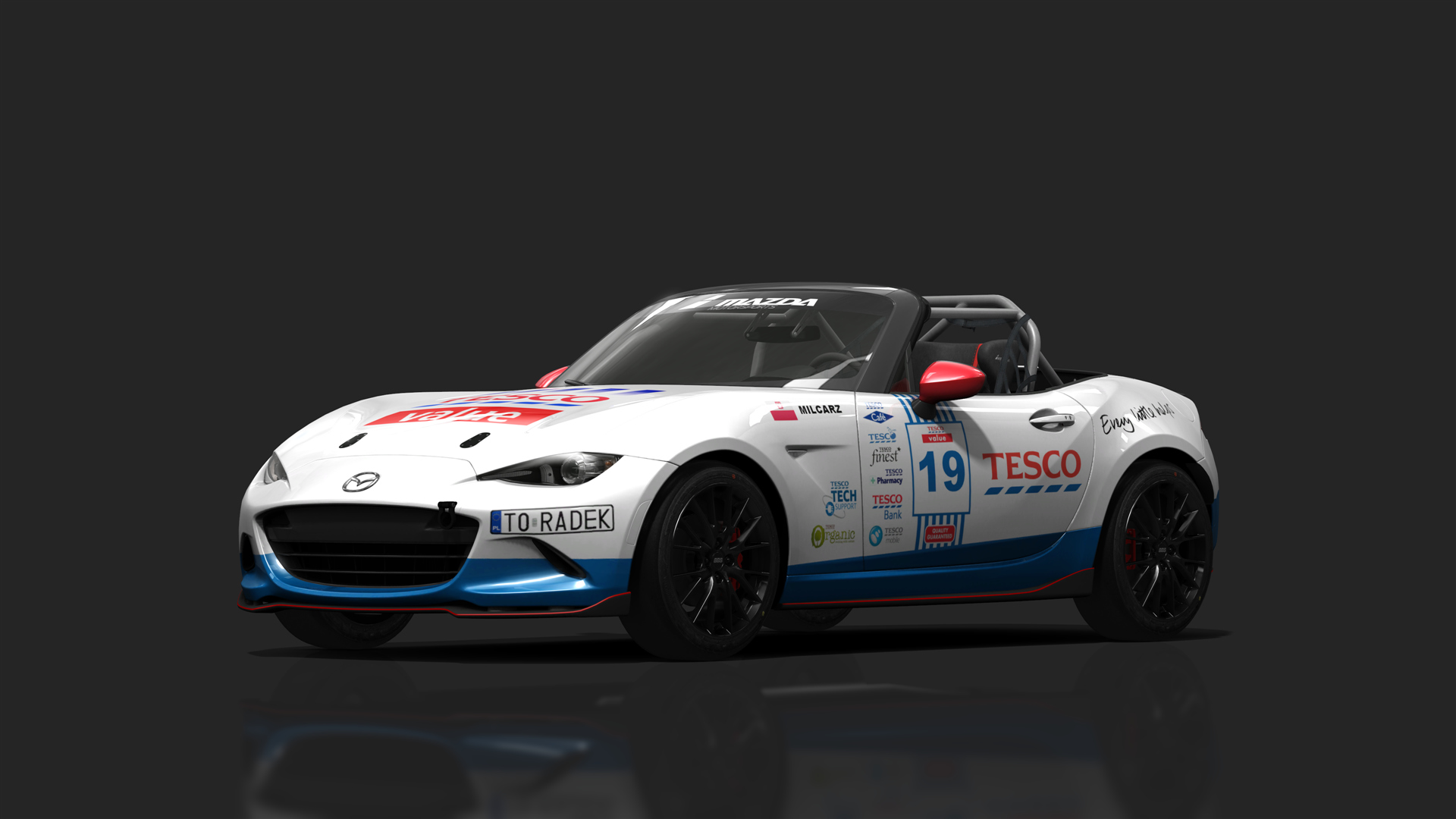 Mazda MX5 Cup ASREC, skin 19_Radek_Milcarz