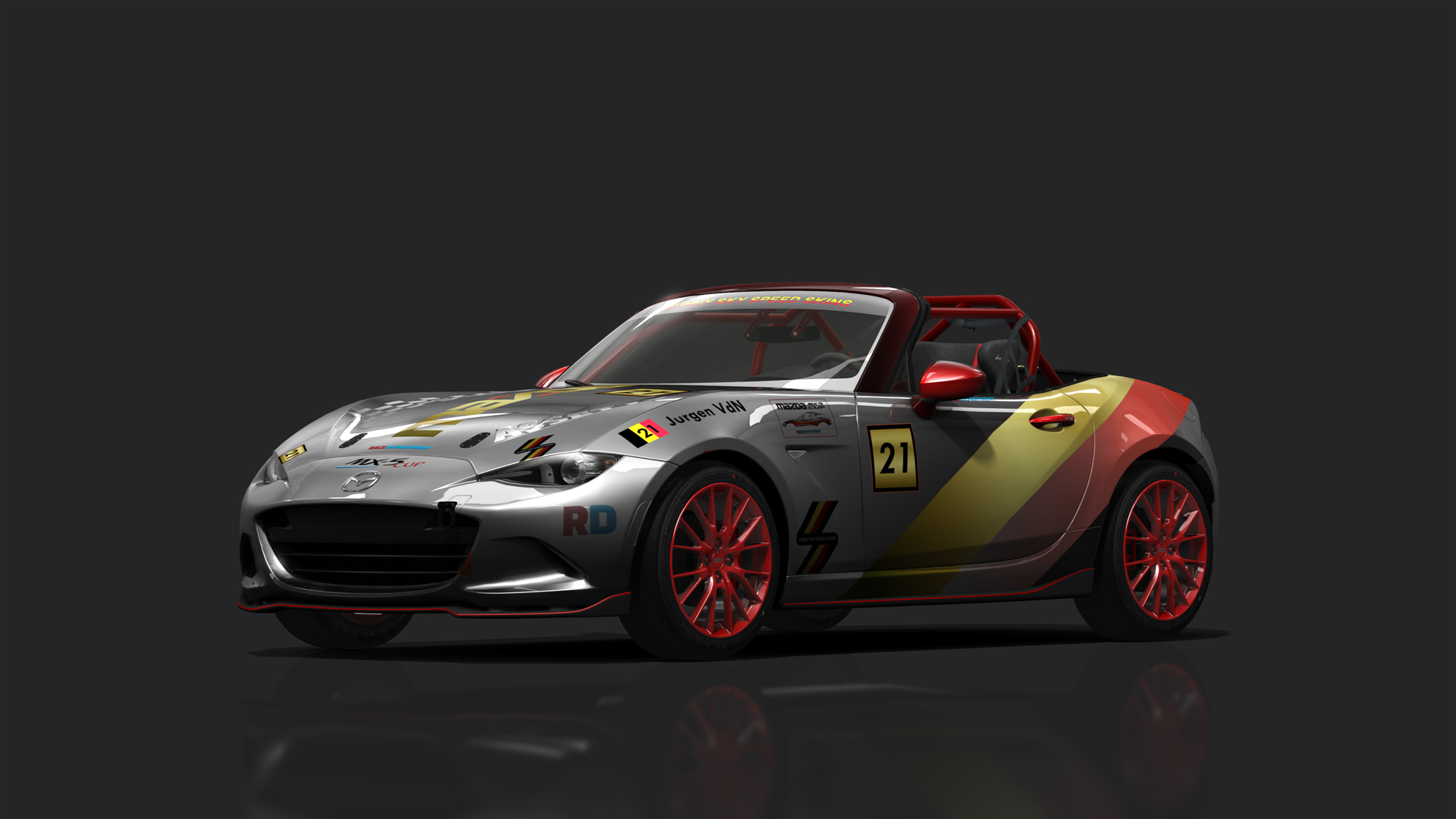 Mazda MX5 Cup ASREC, skin 21_Jurgen_VdN