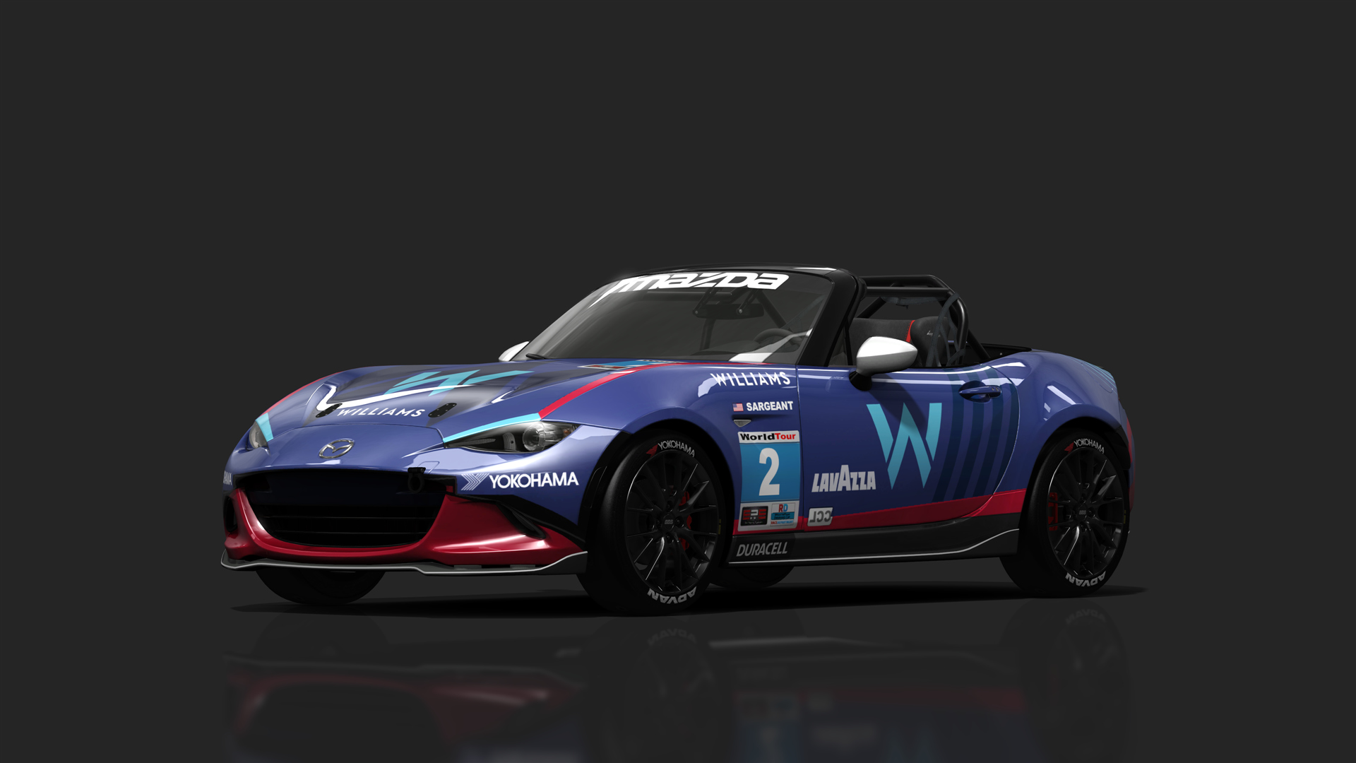 Mazda MX5 Cup ASREC, skin 21_Williams_2