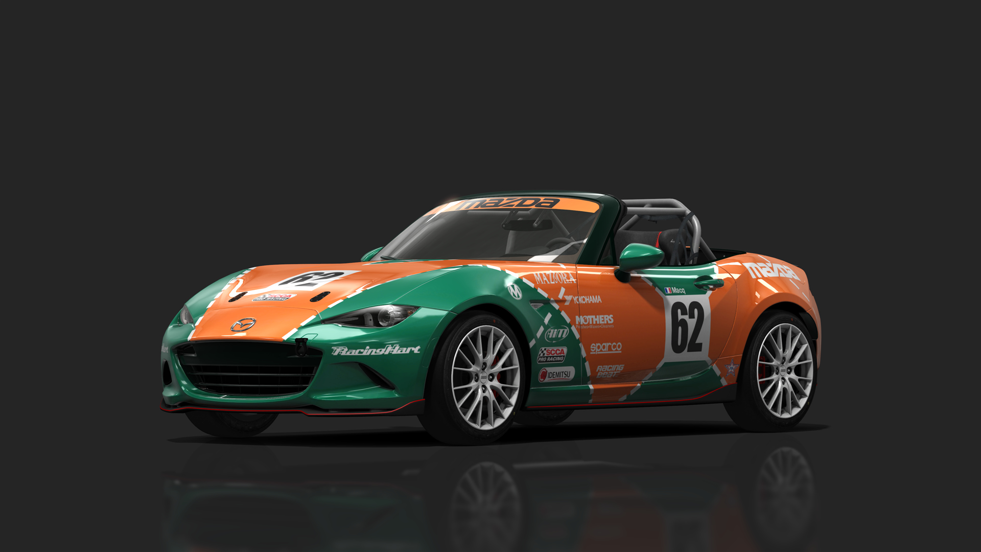 Mazda MX5 Cup ASREC, skin 787B_tribute