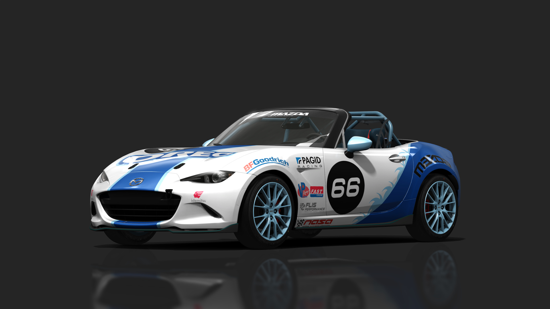 Mazda MX5 Cup ASREC, skin Oreo_racing