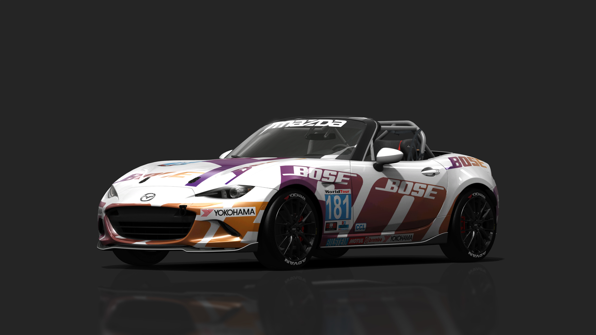 Mazda MX5 Cup ASREC, skin WT_181