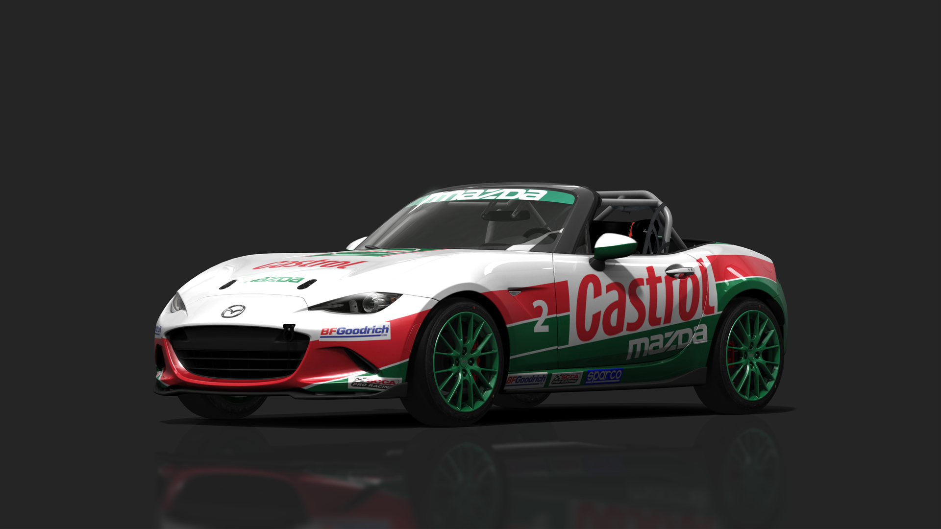 Mazda MX5 Cup ASREC, skin castrol 02