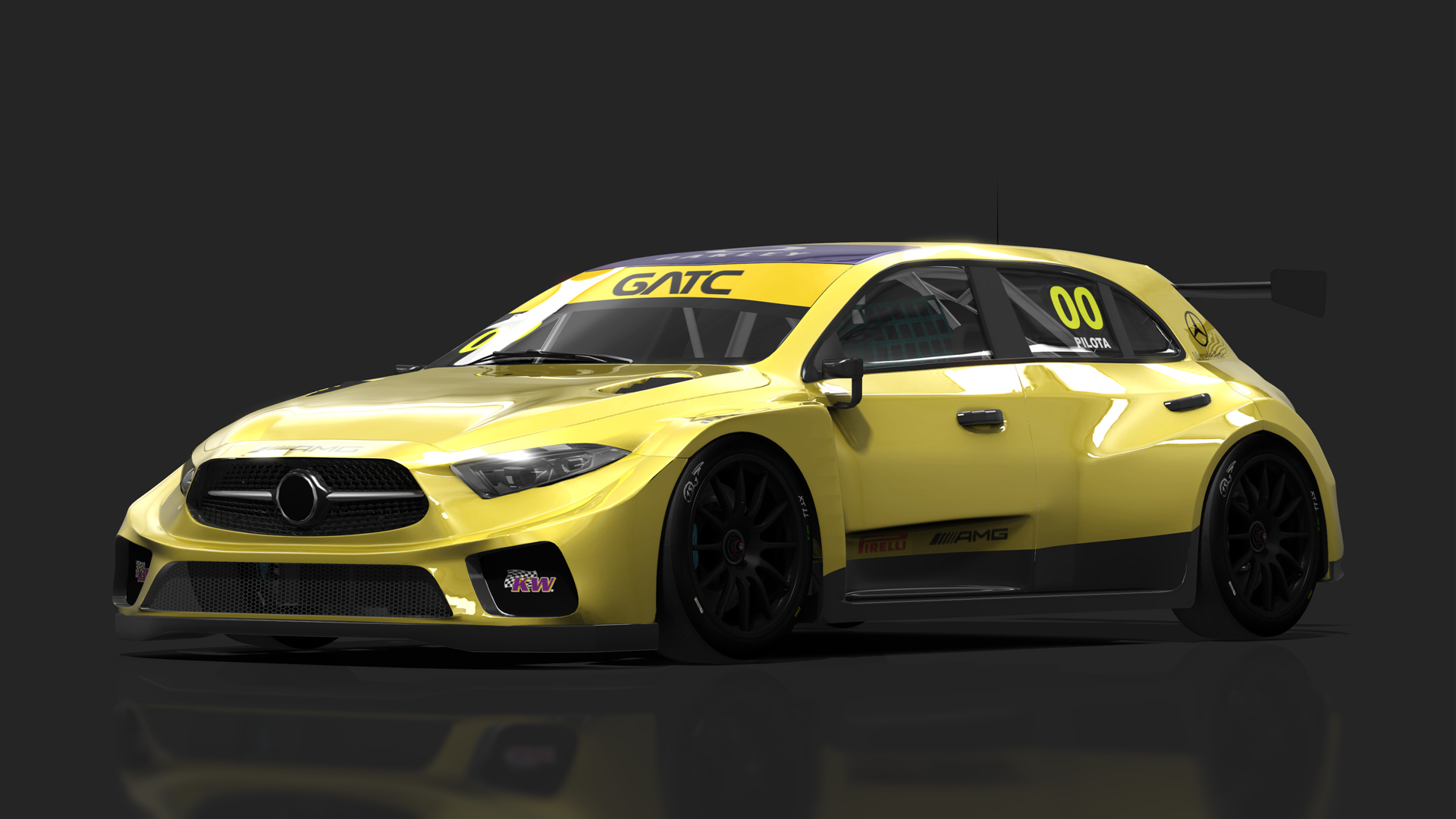 GATC Mercedes-Benz A35 AMG, skin 000