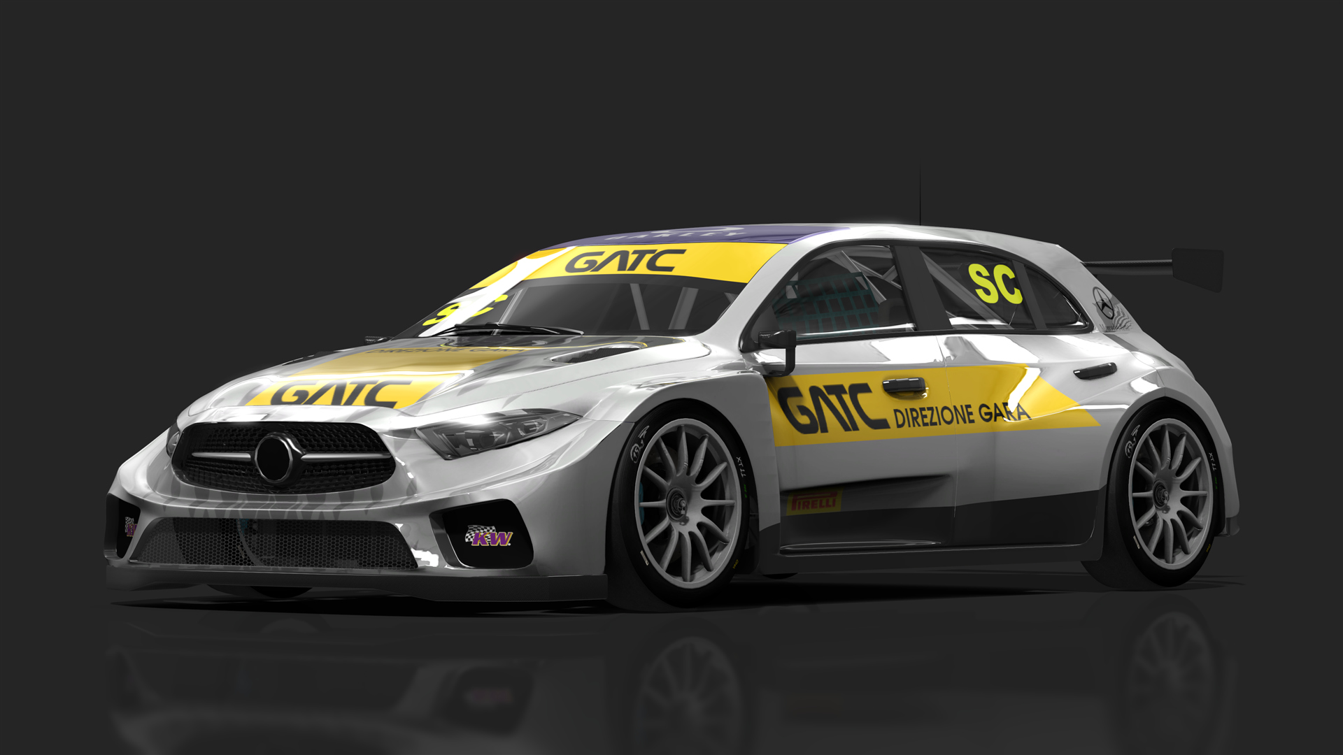 GATC Mercedes-Benz A35 AMG, skin 1000