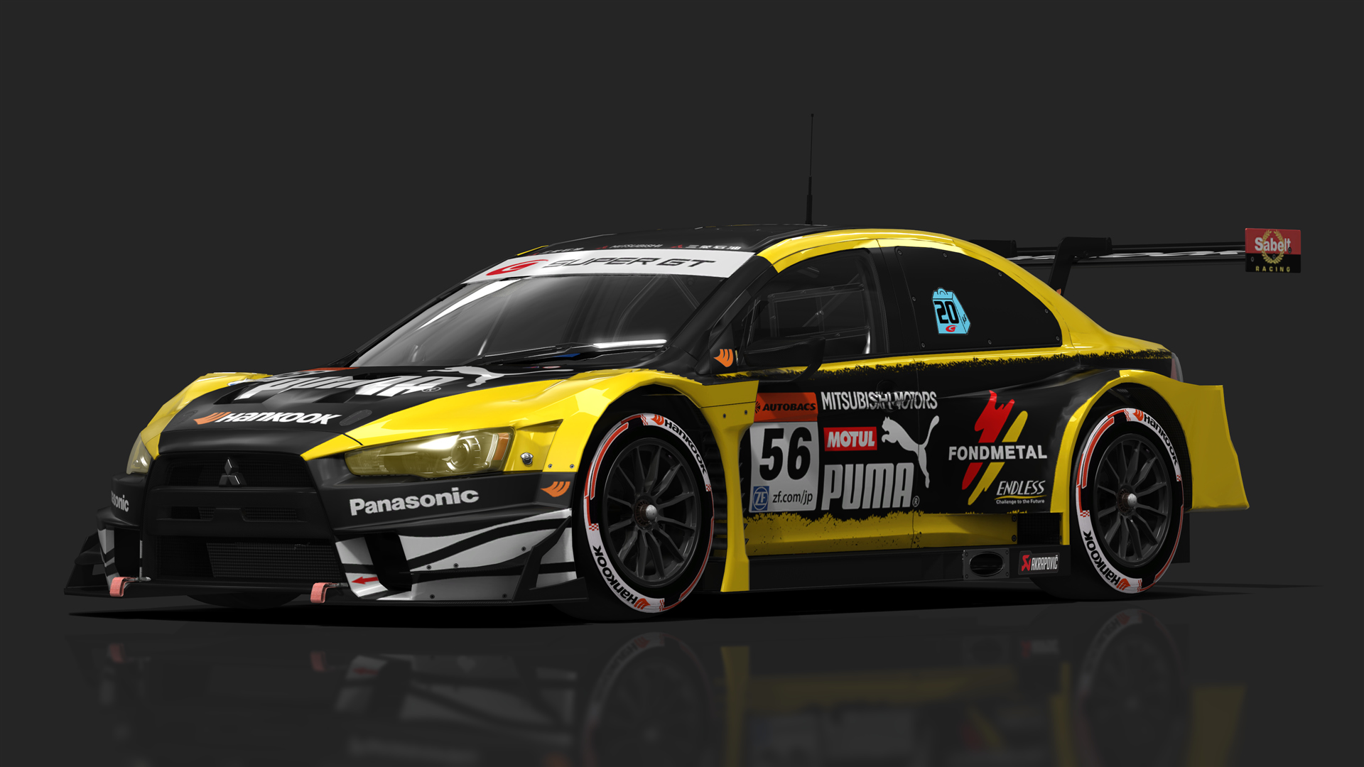 URD (NOT) Mitsubishi Lancer EVO GT500, skin puma