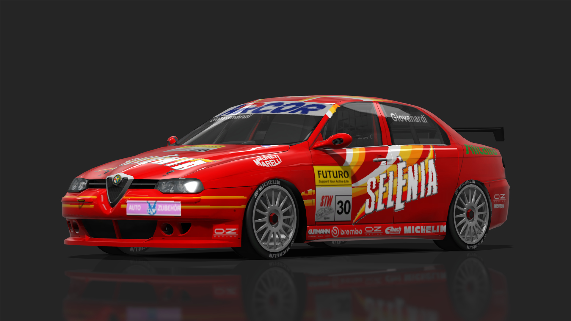 BTCC 90s - Alfa Romeo 156, skin AlfaCorse98
