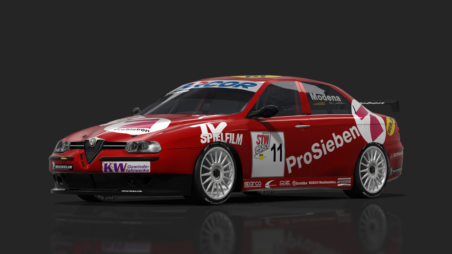 BTCC 90s - Alfa Romeo 156, skin STW_1999_Euroteam_11