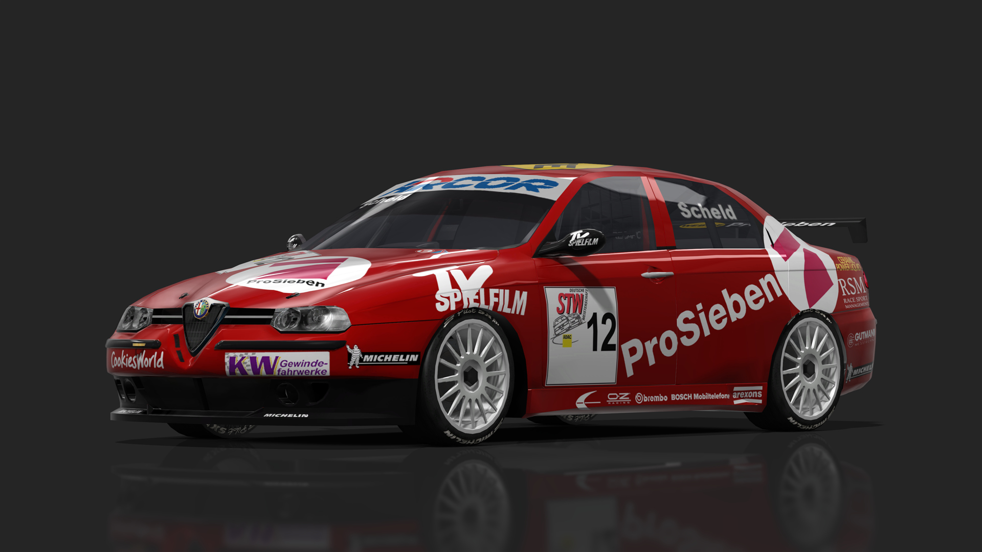 BTCC 90s - Alfa Romeo 156, skin STW_1999_Euroteam_12