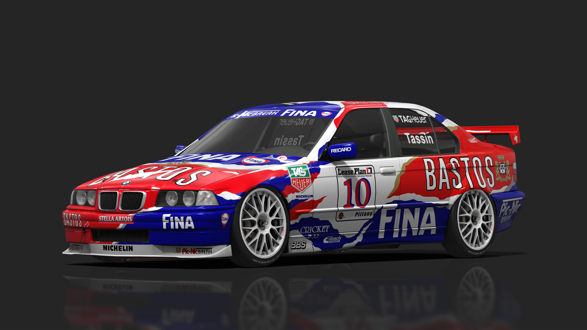BTCC 90s - BMW 320i, skin 96_BelgianProcar_10