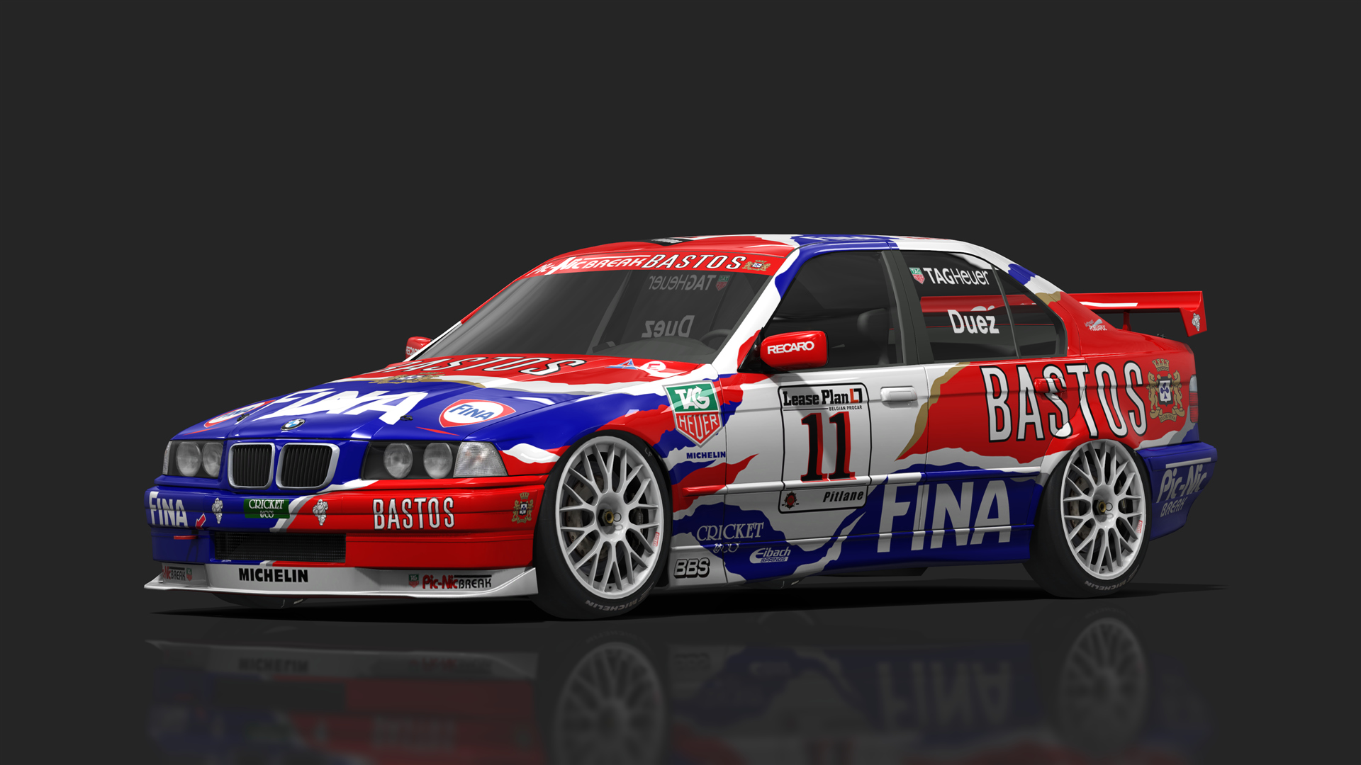 BTCC 90s - BMW 320i, skin 96_BelgianProcar_11