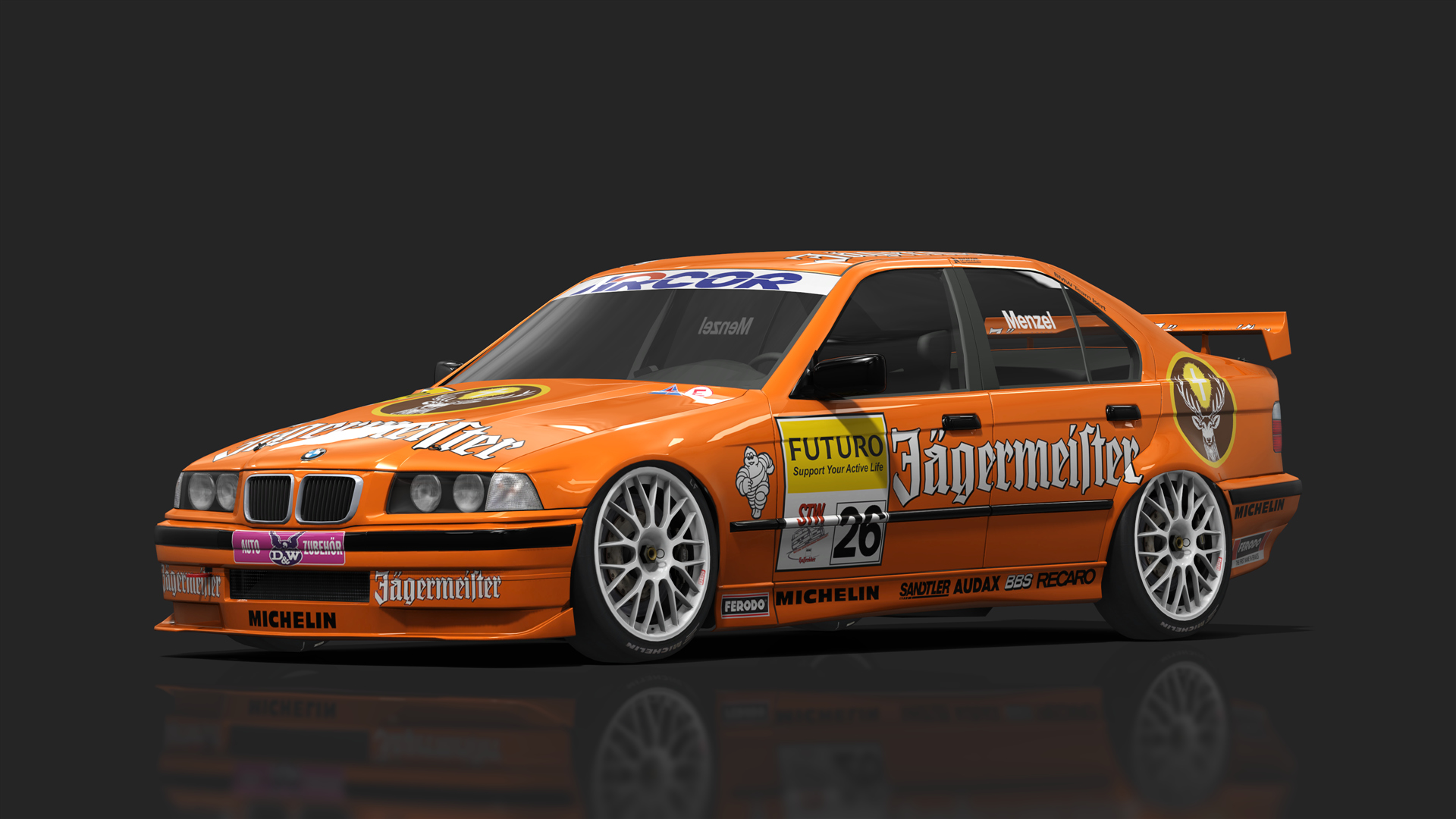 BTCC 90s - BMW 320i, skin 98_26_Menzel