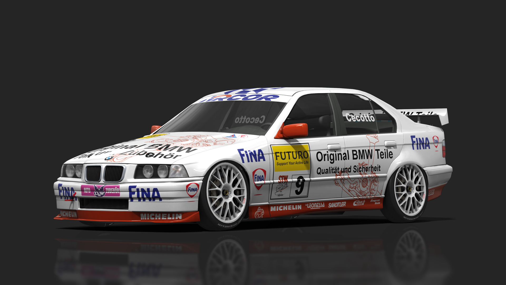 BTCC 90s - BMW 320i, skin 98_9_Cecotto