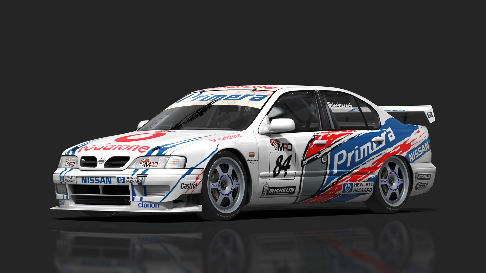 BTCC 90s - Nissan Primera P11, skin mro_s3_wrincklecock