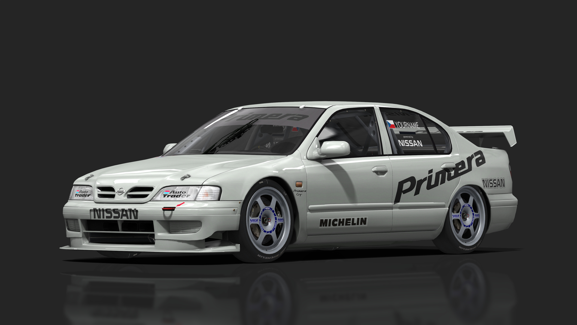 BTCC 90s - Nissan Primera P11, skin preseason