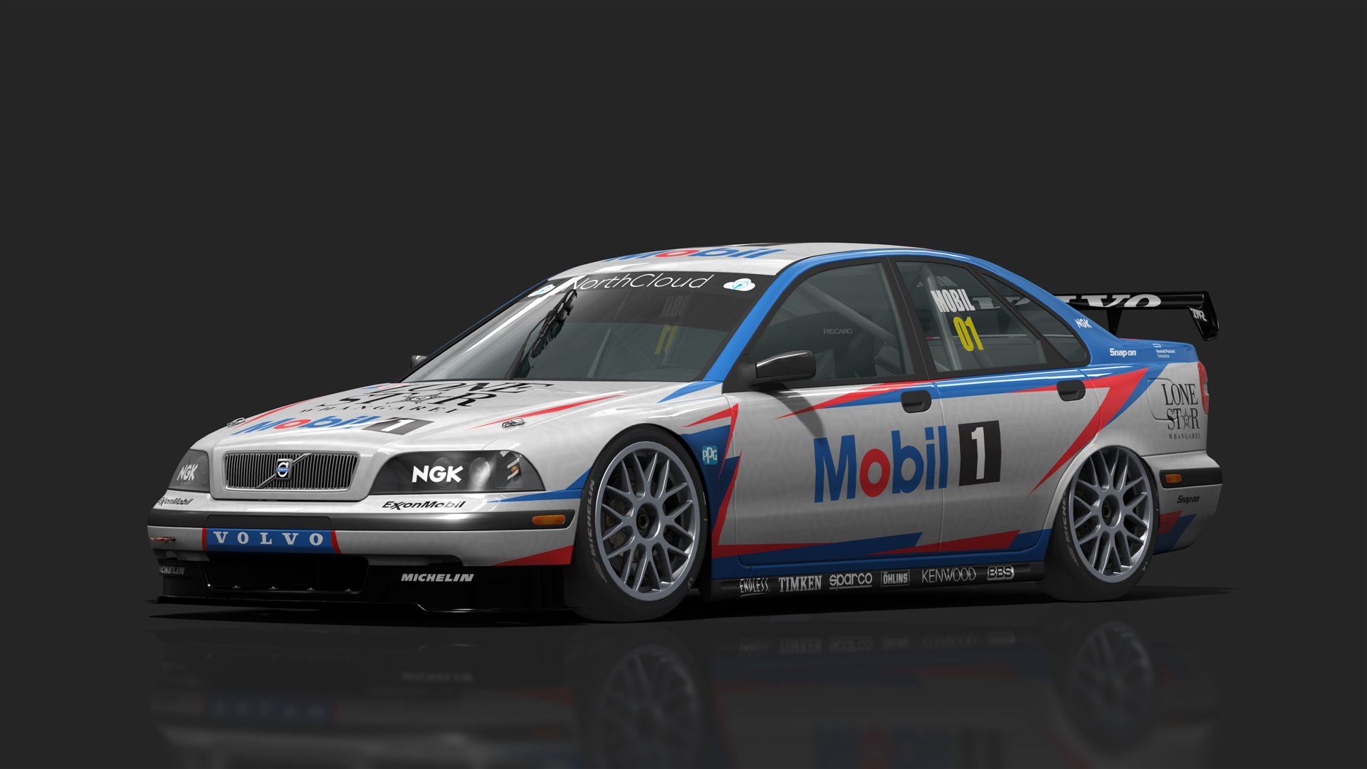 BTCC 90s - Volvo S40, skin mobil