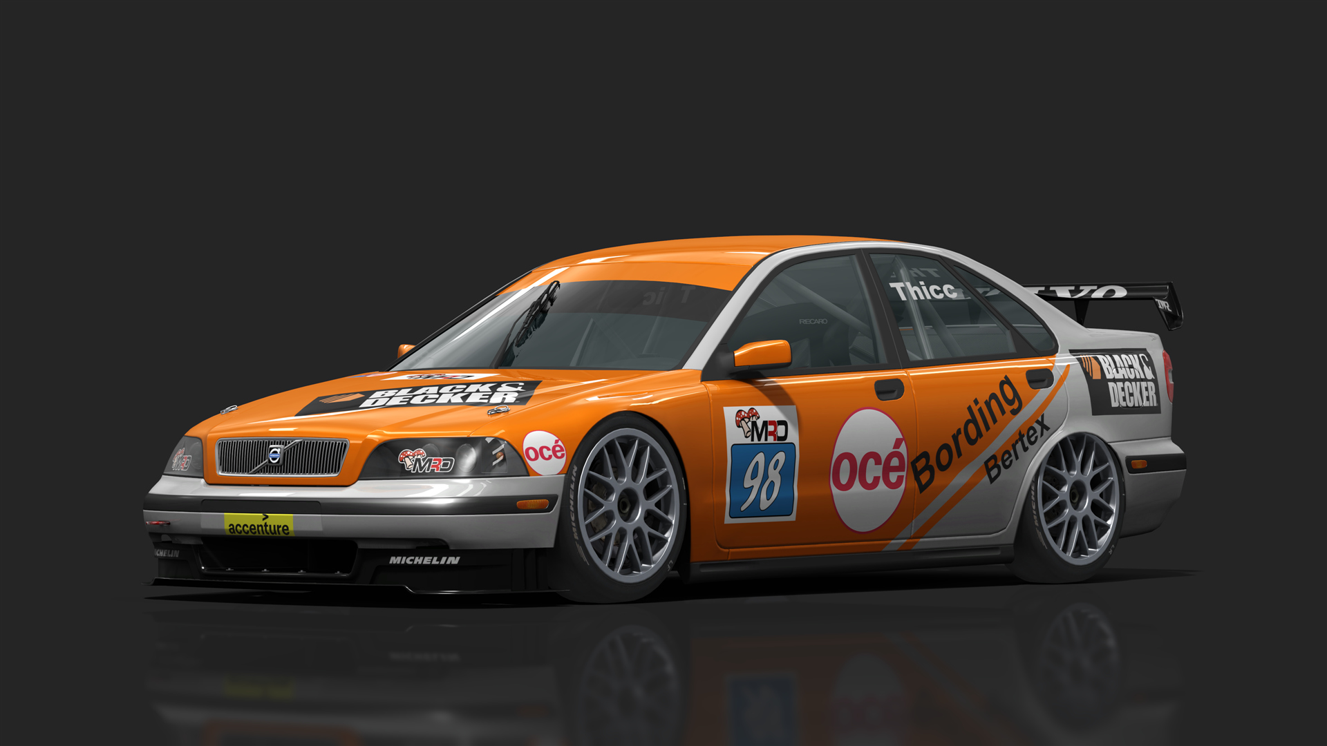 BTCC 90s - Volvo S40, skin mro_s3_thicc