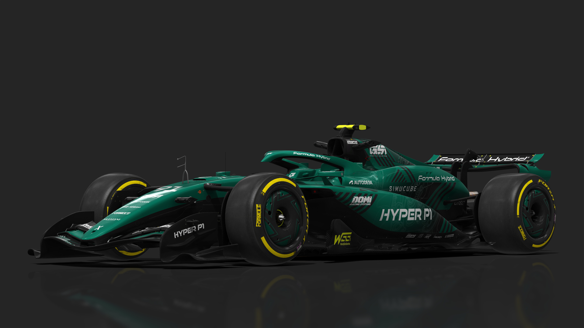 RSS Formula Hybrid® V12-R, skin 04_gsi_green_v12r_91