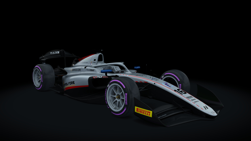 RSS Dallara F2 2024, skin #16 Hitech Cordeel 2024
