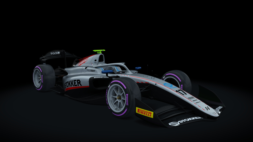 RSS Dallara F2 2024, skin #17 Hitech Aron 2024