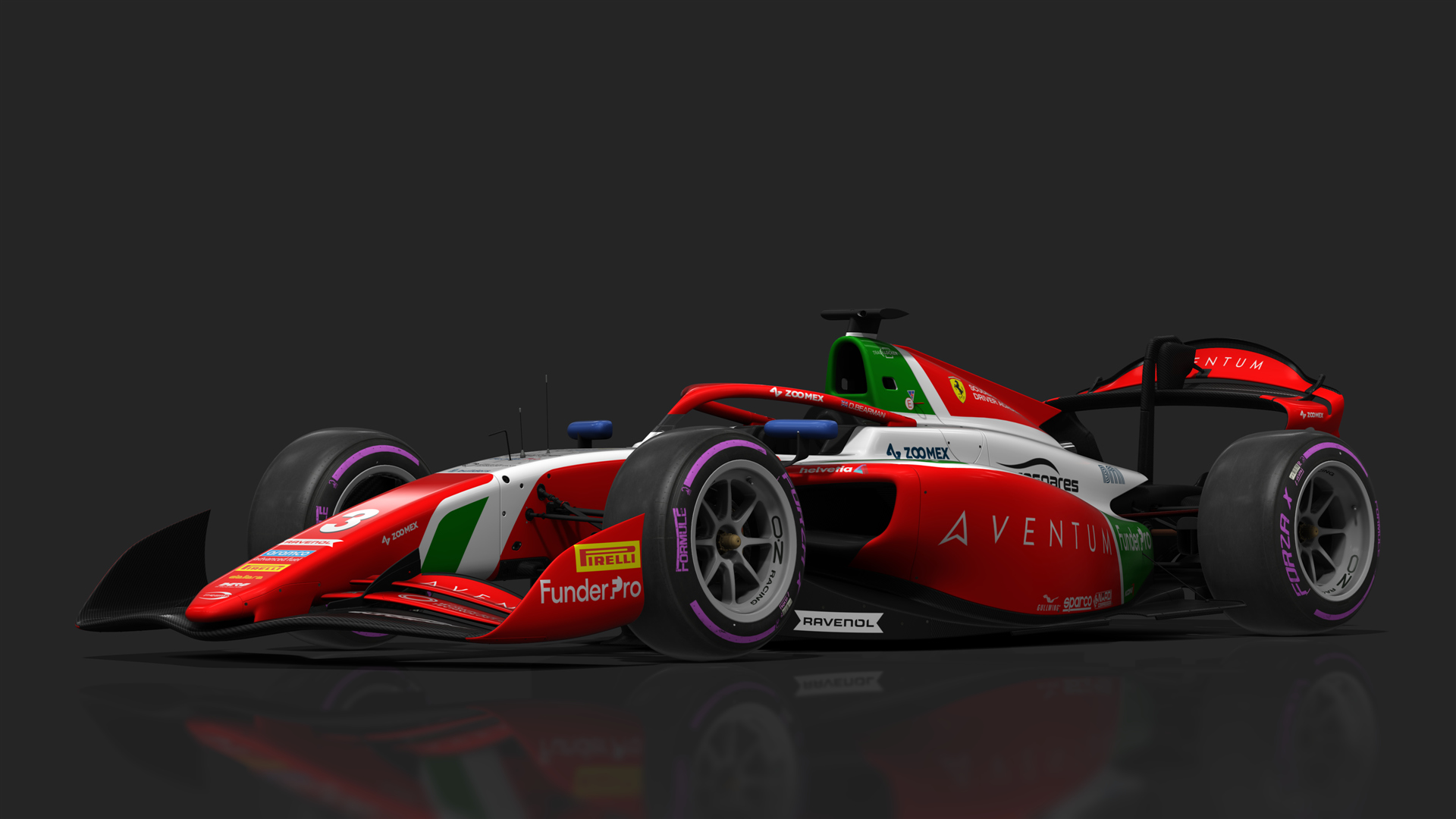 RSS Dallara F2 2024, skin 2024_Prema_3