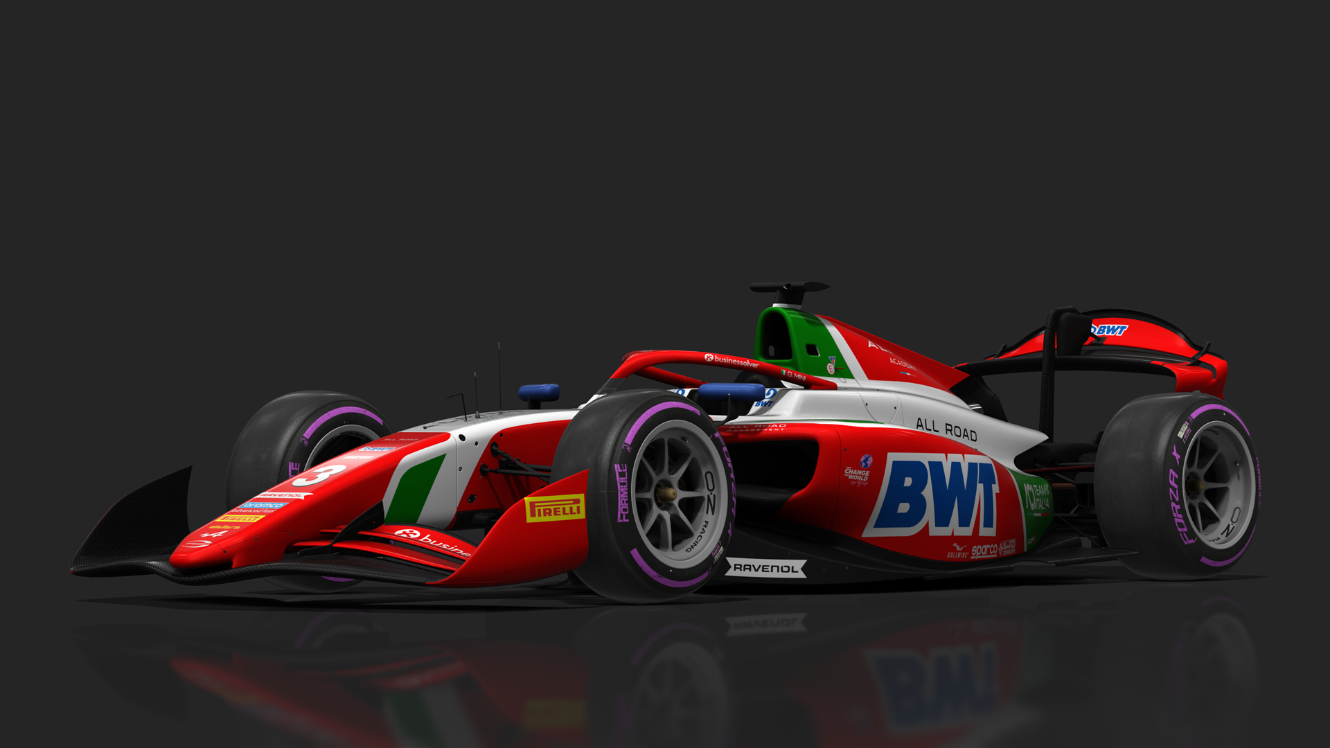 RSS Dallara F2 2024, skin 2024_Prema_3_Minì