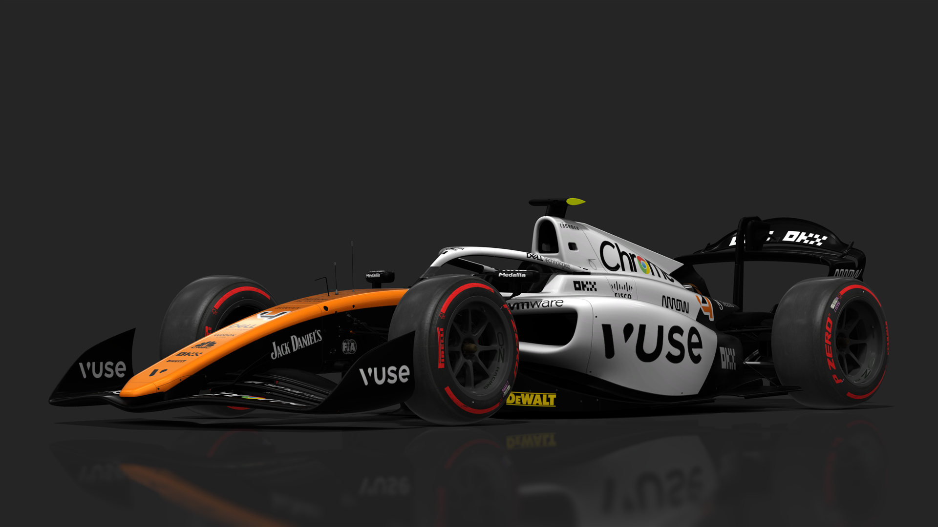 RSS Dallara F2 2024, skin 4_McLaren_TripleCrownALT_Lando_Norris