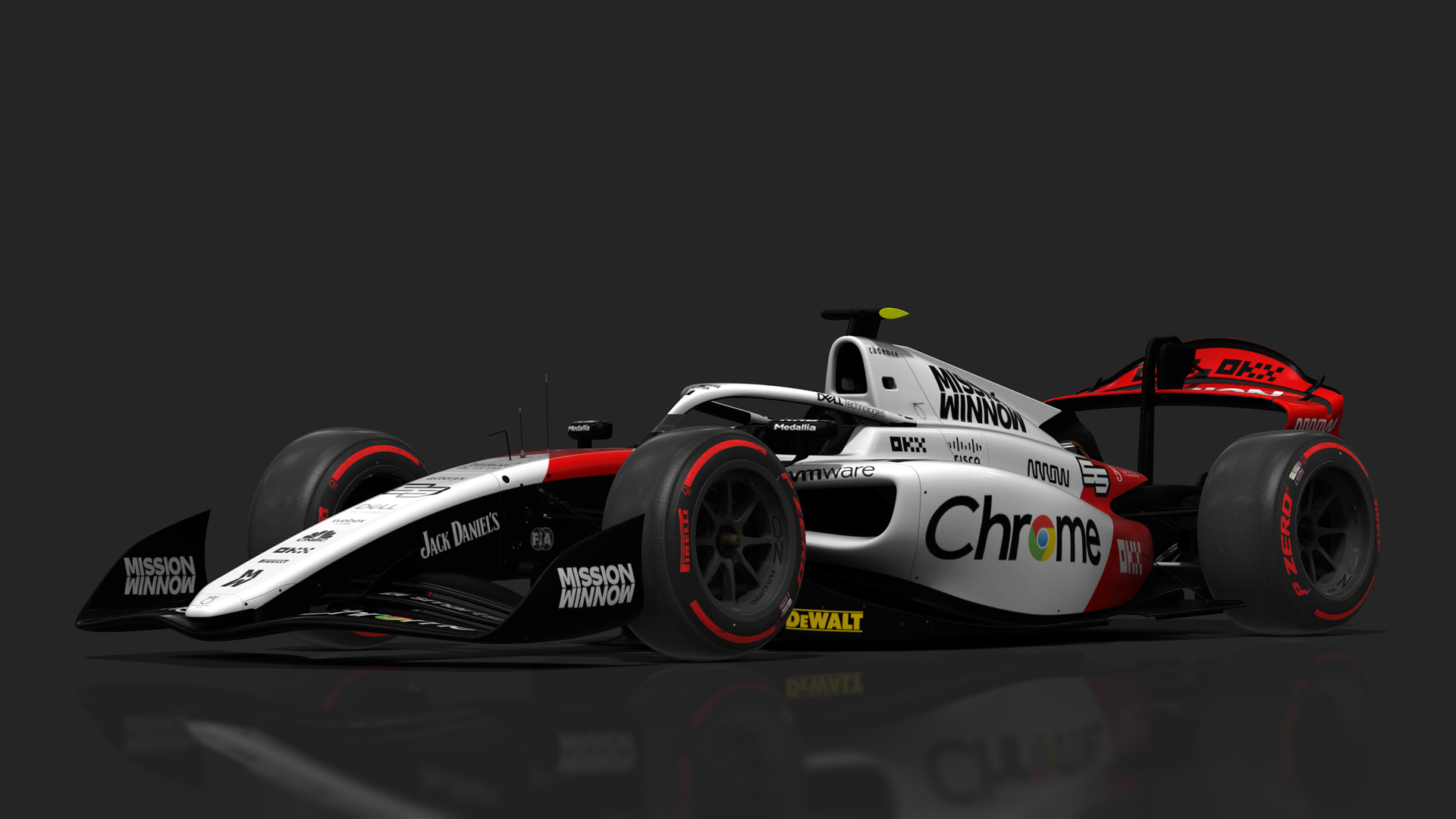 RSS Dallara F2 2024, skin 55_McLaren_MissionWinnow_Hoodlum