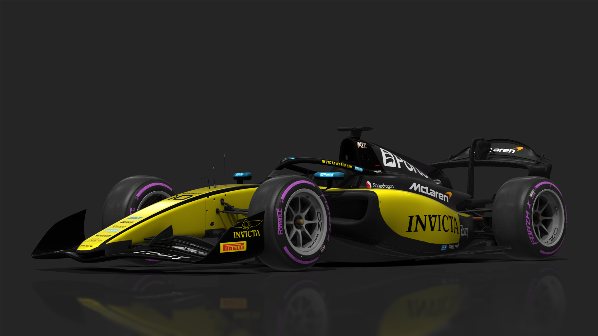 RSS Dallara F2 2024, skin Invicta Bortoleto 10