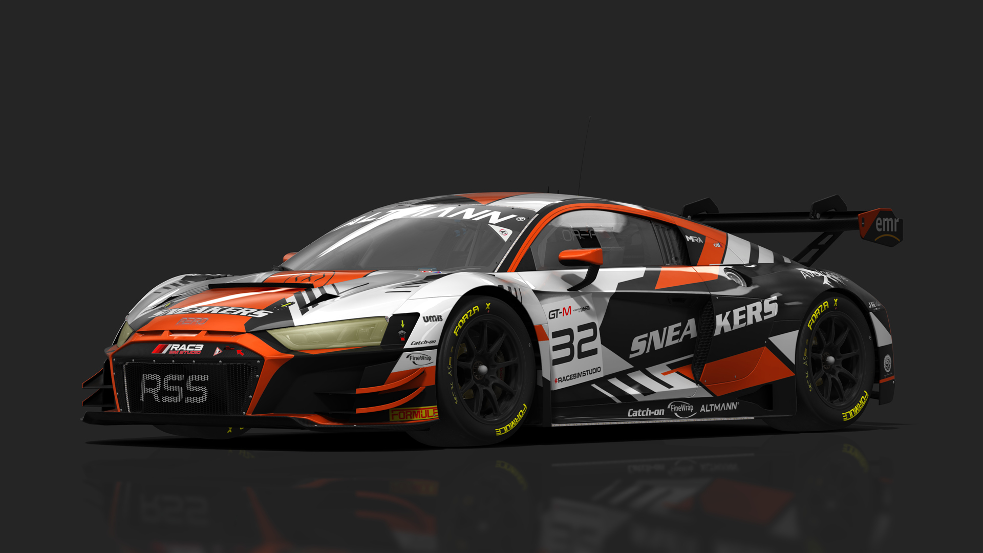 GT3 Audi R8 V10 Evo2, skin 01_skechers_32