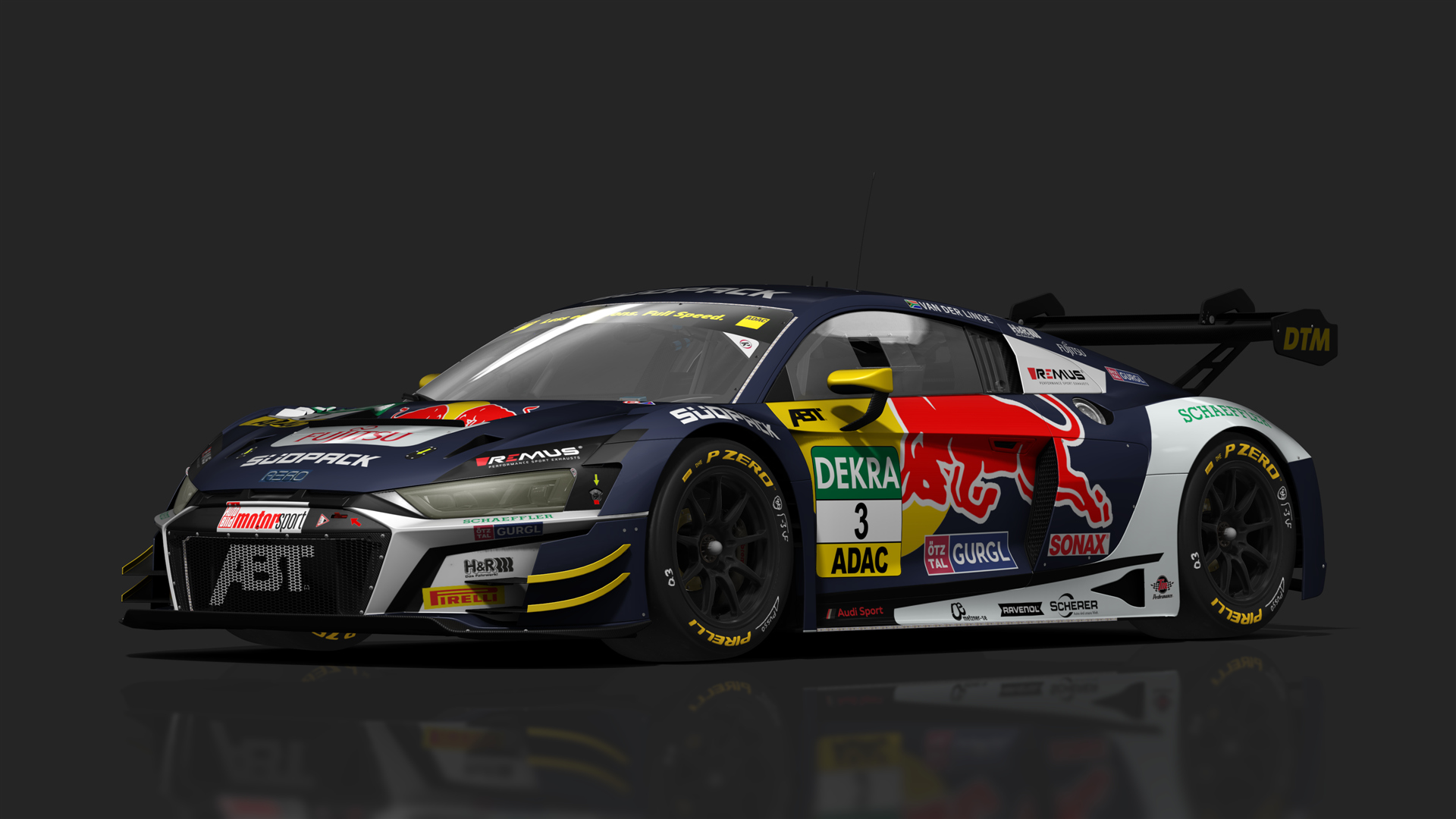 GT3 Audi R8 V10 Evo2, skin 03_abt_sportsline_dtm_2024