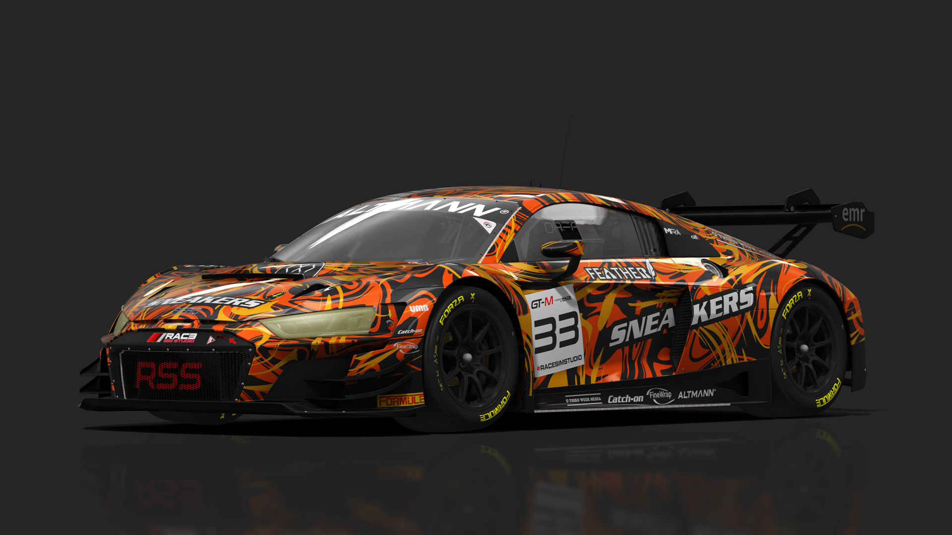 GT3 Audi R8 V10 Evo2, skin 03_skechers_special_33