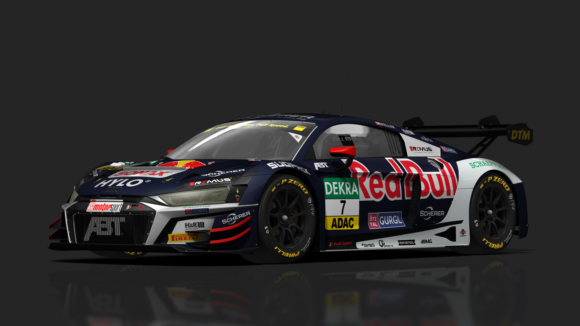 GT3 Audi R8 V10 Evo2, skin 07_abt_motorsport_dtm_2024