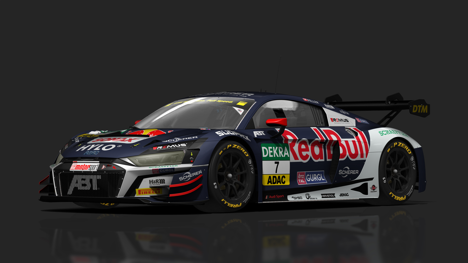 GT3 Audi R8 V10 Evo2, skin 07_abt_sportsline_dtm_2024