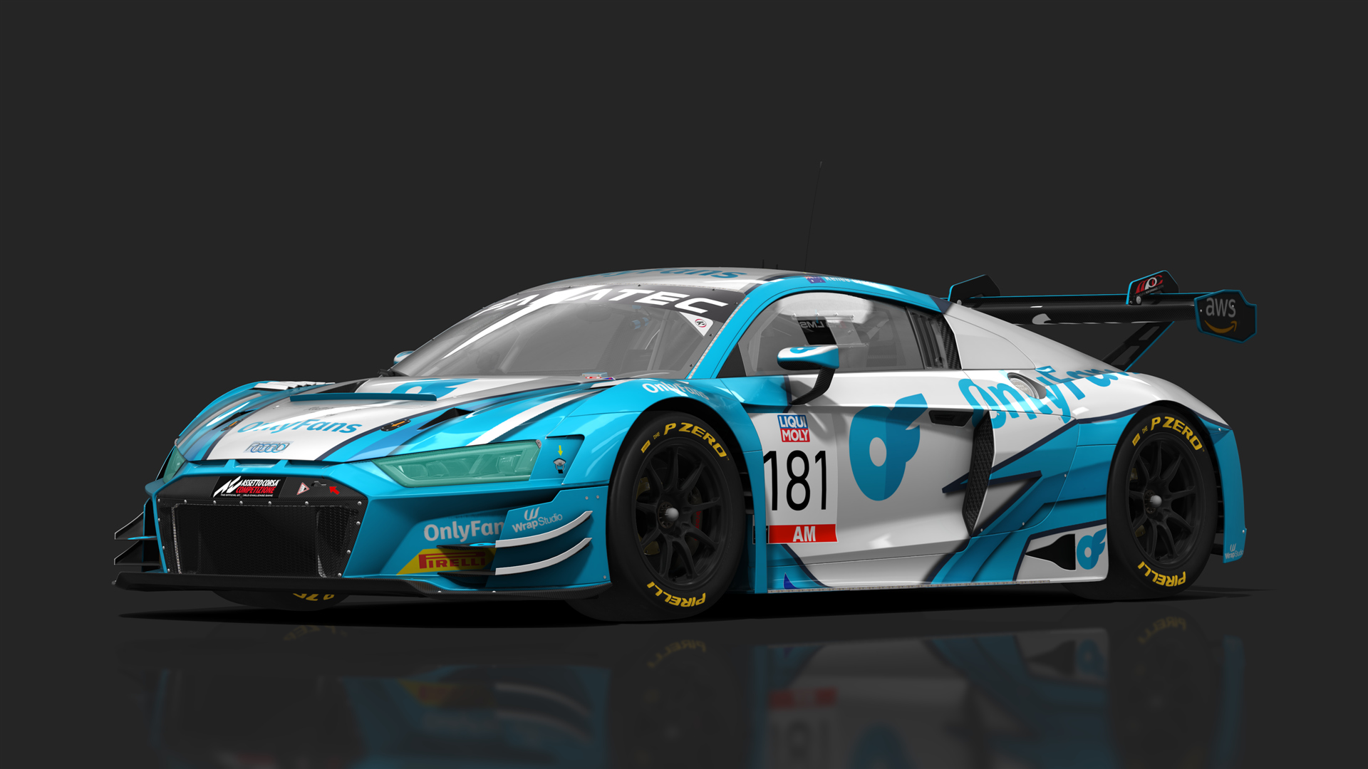 GT3 Audi R8 V10 Evo2, skin 181_GTWCAU_OnlyFans