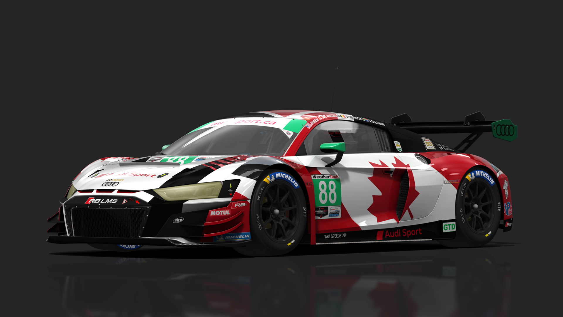 GT3 Audi R8 V10 Evo2, skin 2019_WRT_Speedstar_Audi_Sport_88