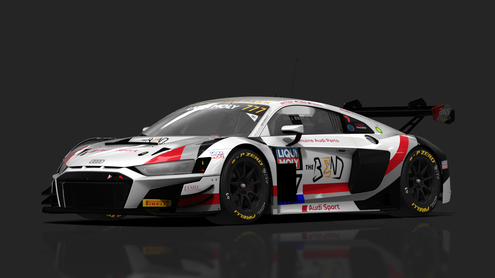 GT3 Audi R8 V10 Evo2, skin 2023-TheBend-#777