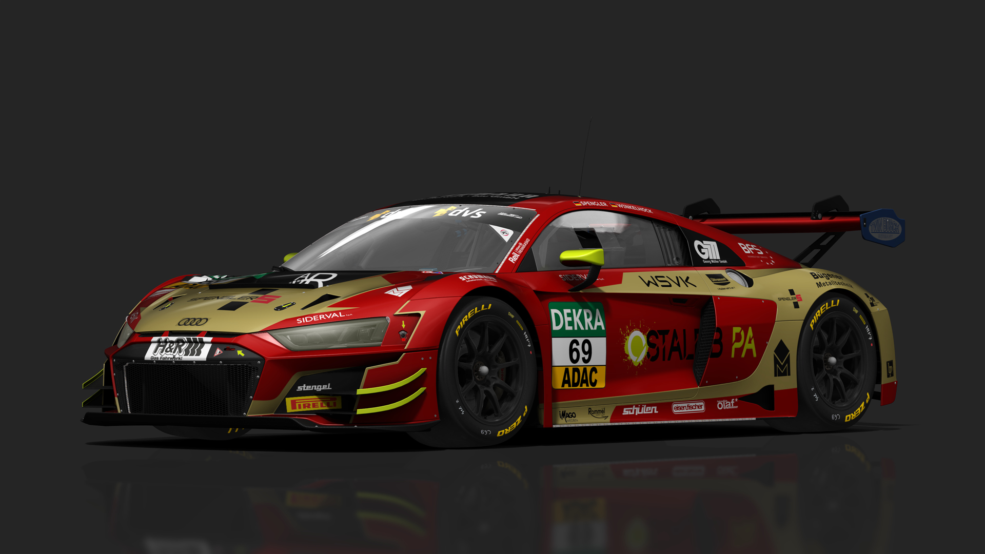 GT3 Audi R8 V10 Evo2, skin 69_car_collection_motorsport_gtm_2022