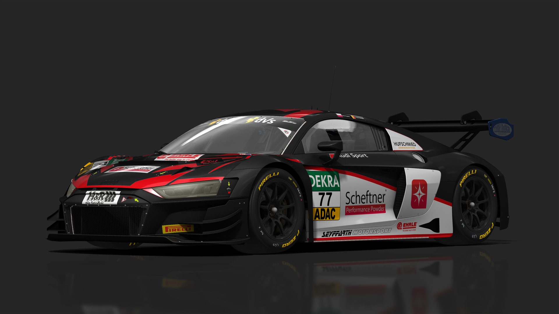 GT3 Audi R8 V10 Evo2, skin 77_seyffarth_motorsport_gtm_2022