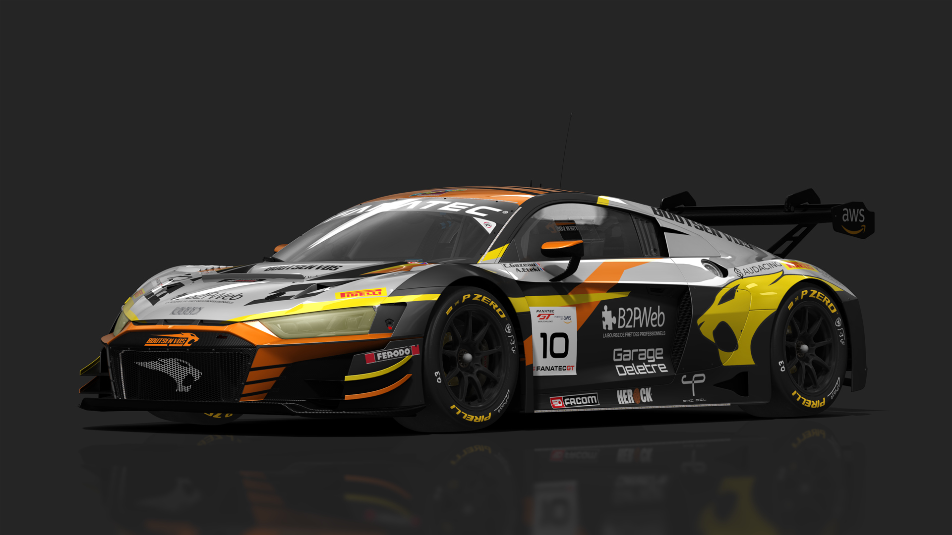 GT3 Audi R8 V10 Evo2, skin A6_2023_BoutsenVDS_10_Zandvoort
