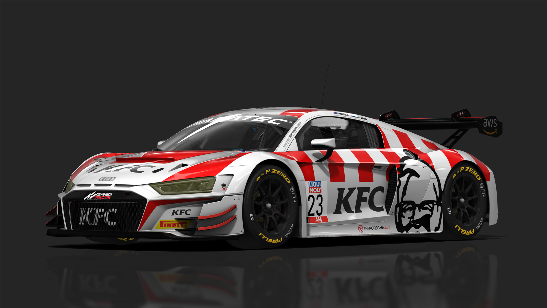 GT3 Audi R8 V10 Evo2, skin A6_23_kfc_GTWCA_2023