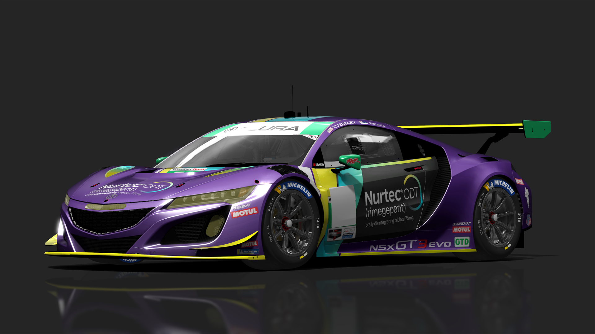 GT3 Acura NSX GT3 Evo, skin 2022_IMSA_#51_Rick_Ware_Racing