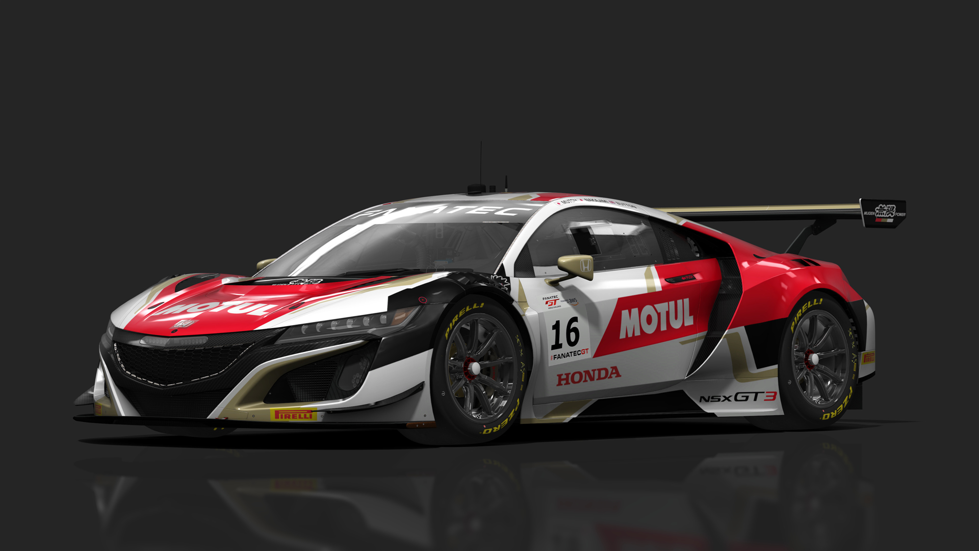 GT3 Acura NSX GT3 Evo, skin 2023_GTWC_#16_Motul_Mugen_Team
