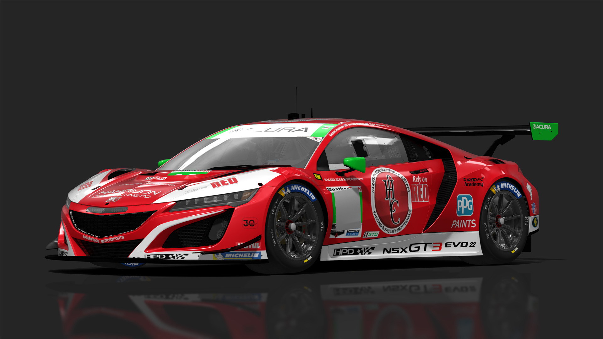 GT3 Acura NSX GT3 Evo, skin 2023_IMSA_#93_Racers_Edge_Motorsports