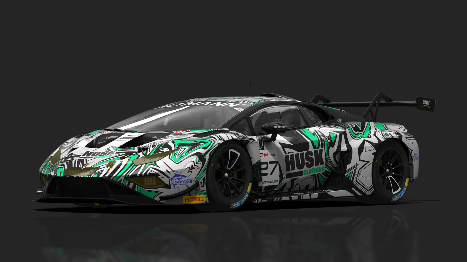 GT3 Lamborghini Huracán GT3 EVO2, skin 02_husk_27