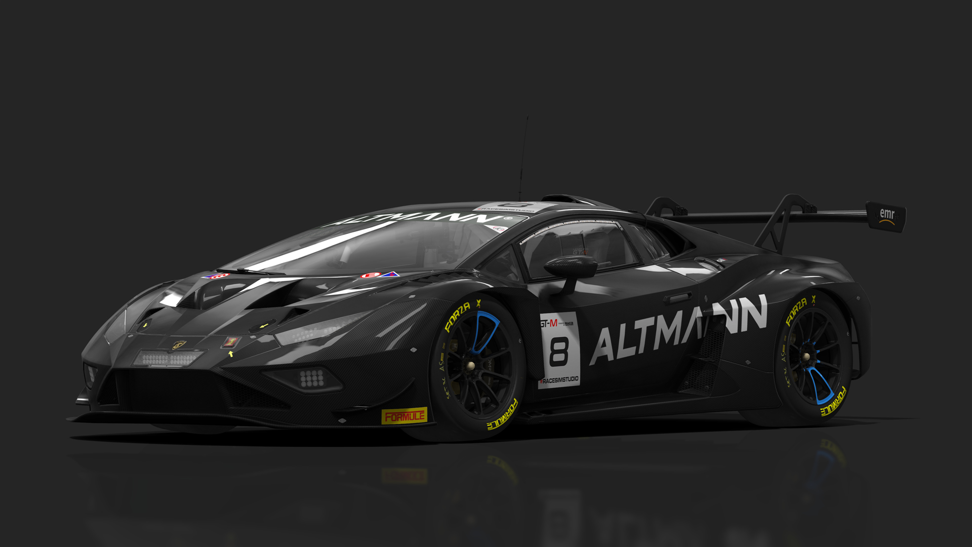 GT3 Lamborghini Huracán GT3 EVO2, skin 05_carbon_8