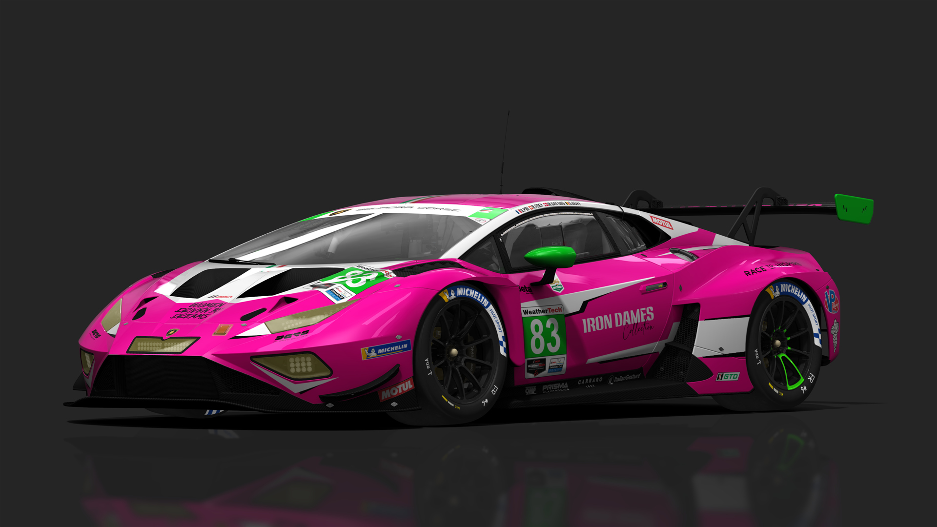 GT3 Lamborghini Huracán GT3 EVO2, skin 2024_IMSA_IronDames_83_Daytona