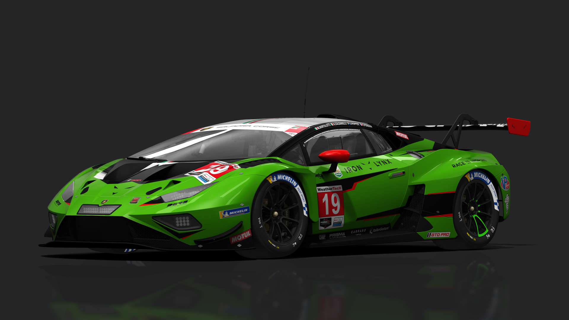 GT3 Lamborghini Huracán GT3 EVO2, skin 2024_IMSA_IronLynx_19_Daytona