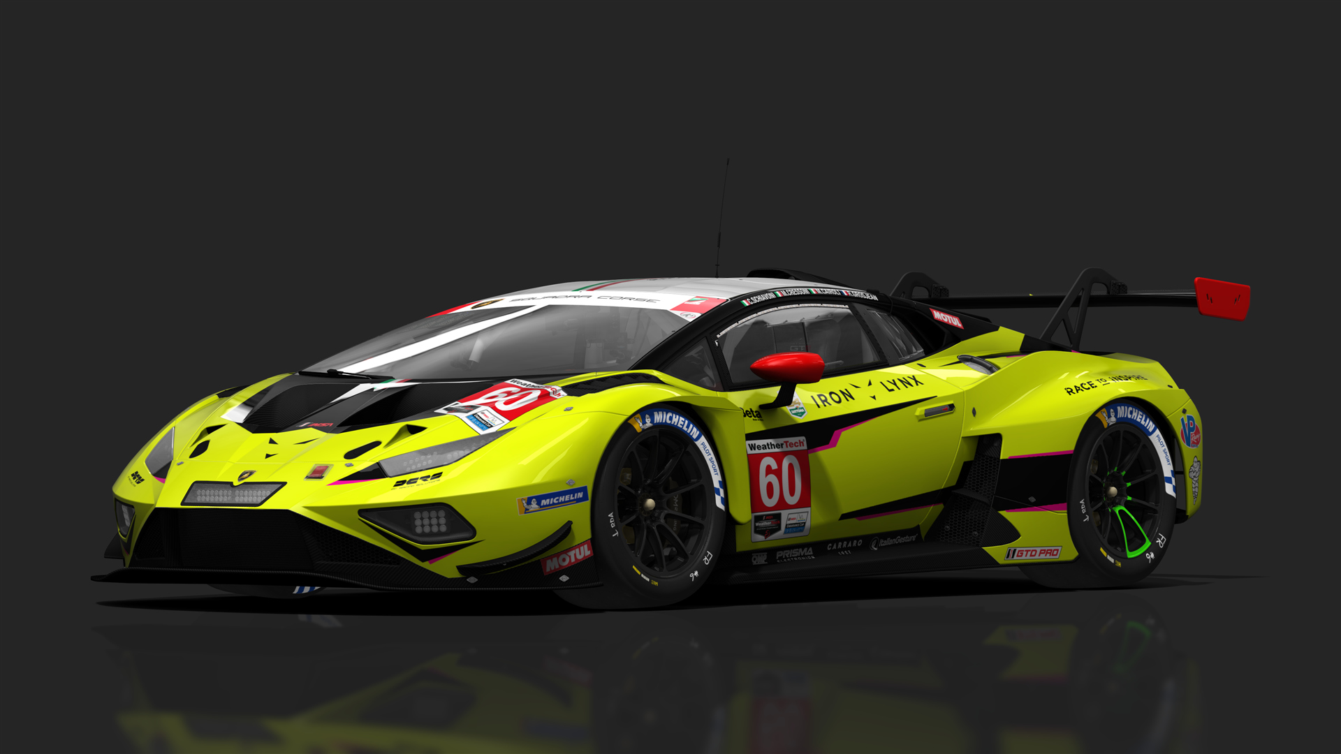 GT3 Lamborghini Huracán GT3 EVO2, skin 2024_IMSA_IronLynx_60_Daytona