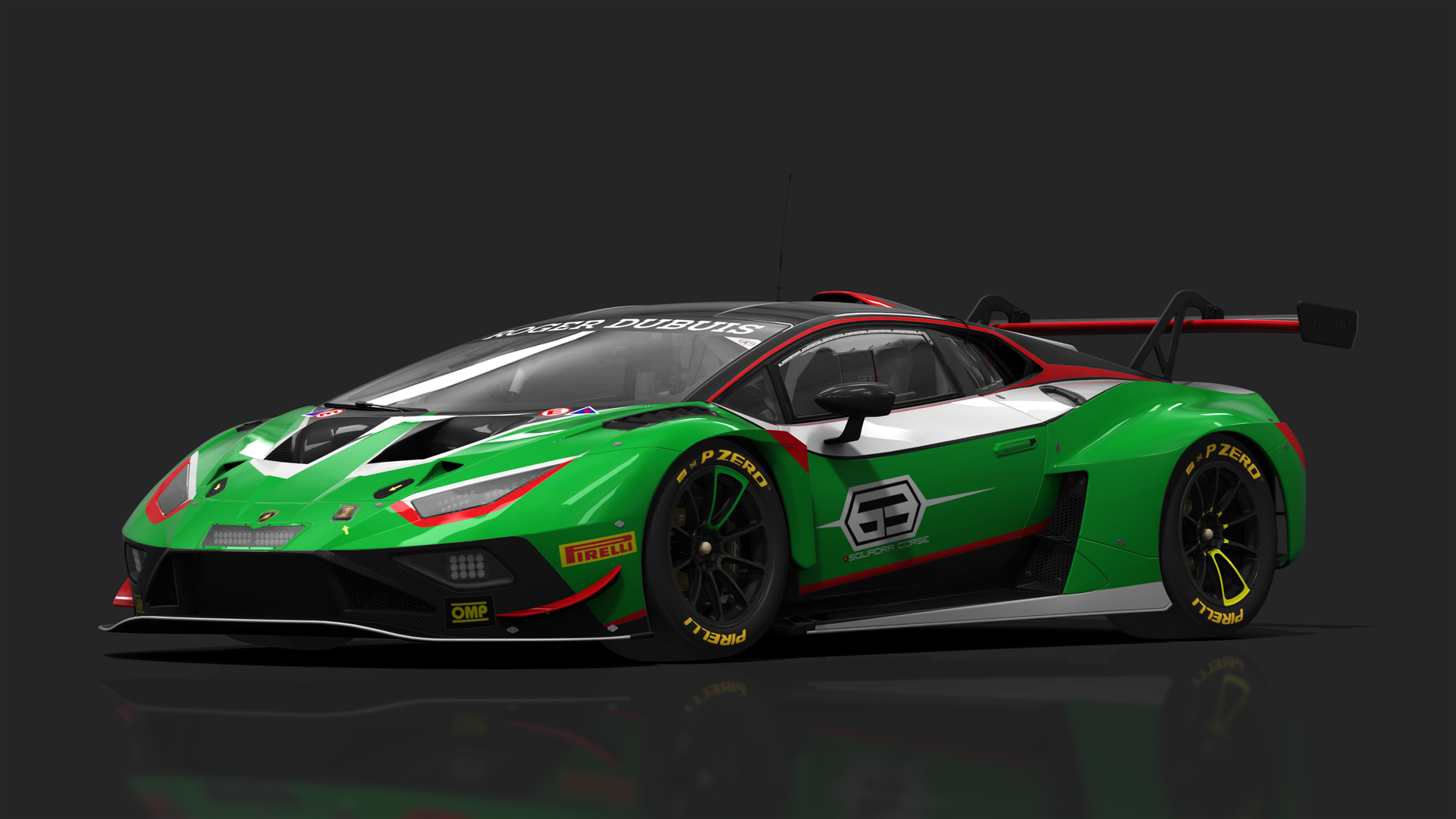 GT3 Lamborghini Huracán GT3 EVO2, skin 63_squadra_corse